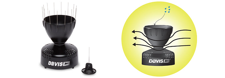 AeroCone rain collector for Vantage Pro2 weather station diagram